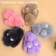 thumbnail image 5 of Qarigey LLavero de Animal de peluche Adorable para mujer, bolso de mano, mochila, decoración colgante, llavero de estilo de dibujos animados, adorno Ropa, zapatos y accesorios Miscelánea Púrpura Qarigey AP001180-01, 5 of 6
