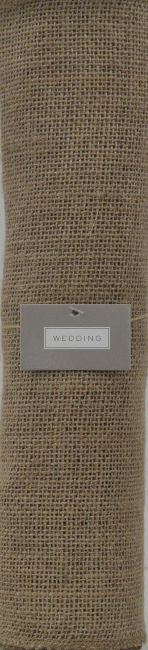 Way To Celebrate! 12"X10' Nature Burlap Table Runner , 1 Each