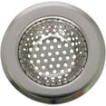 thumbnail image 3 of Highcraft PlumBoss Bathroom Basket Drain Strainer Hair Catcher Pack of 2, Chrome, 3 of 4