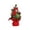 GN-3, variant on JWZZYD Mini Tabletop Artificial Christmas Tree, 8.8" Small Decorated Pine Tree with Baubles, Linen Wrapped Base, Desktop Ornament for Home, Office, Winter Holiday Table Decor(GN-3, 1 Pack)