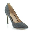 thumbnail image 6 of Sam Edelman Hazel Dark Brown Multi Stiletto Heeled Pointed Toe Slip On Pumps (Dark Brown Multi, 7.5), 6 of 8