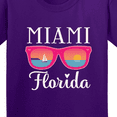 thumbnail image 4 of Inktastic Miami Florida Vacation Beach Trip Youth T-Shirt, 4 of 5