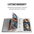 thumbnail image 5 of Bellagio-Italia Insert Sheets for CD/DVD Storage Binder - Holds DVDs, CDs, Blu-Rays & Video Games - Acid-Free Binder Organizer Sheets - 48 Sheets - 6 Pack, 5 of 5
