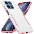 thumbnail image 2 of For Motorola Moto G 5G 2026 XT2613V Premium Tough Hybrid Cell Phone Cover Case - TF White, 2 of 5