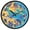 Easter Rabbit and Flowers, variant on Dailycode Night Light Wall Clock Glow in The Dark 12 inch Battery Operated Silent Luminous Clocks, Baseball Batter