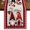 Beige, variant on Table Runners 70 Inches Long Dress Scarves, Valentine's Day Farmhouse Coffee/Dining/Kitchen Table Decor, Holiday Table Runner, Rustic Red Gnomes Love Birds Trees Plaid 13x70 Inch