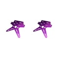 thumbnail image 3 of braveheart Swallow Tail Motorcycle License Plate Frame License Bracket Aluminium Alloy M purple 2Set, 3 of 5