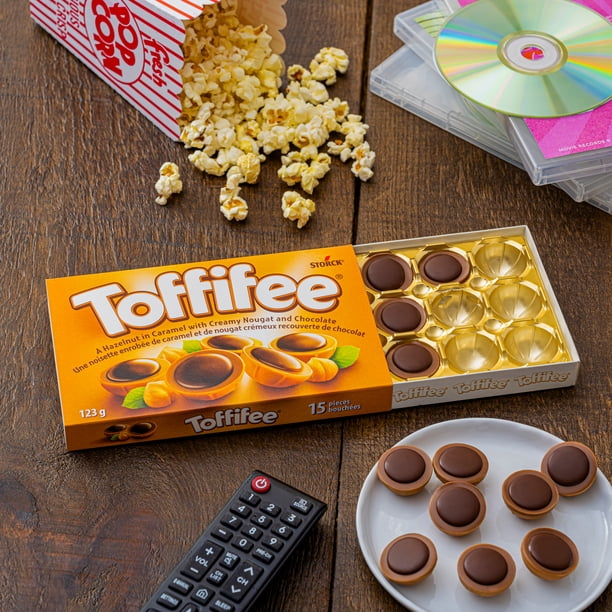 Toffee Toffifee Hazelnut in Caramel with Creamy Nougat and Chocolate
