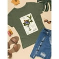 thumbnail image 3 of Orchid Field Notes Ii. T-Shirt Women -Naomi McCavitt Designs, Female Small, 3 of 4