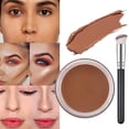 thumbnail image 1 of 1pcs Full-Coverage Concealer Set — Brightening & Color-Correcting (Specially Designed for Dark Circles), Includes Waterproof Foundation and Face Makeup Brush Set, Under-Eye Flaw Corrector., 1 of 5