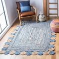 thumbnail image 2 of SAFAVIEH Cape Cod Kyle Geometric Area Rug, Blue/Beige, 3' x 5', 2 of 7