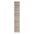 thumbnail image 2 of Unique Loom Hermitage Collection Area Rug - Loggias (2' 6" x 14' Runner Chocolate Brown/Black), 2 of 11