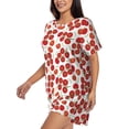 thumbnail image 2 of Xecao Tomato print Swimsuit for women, Summer-ready, sporty style.Quick-dry fabric. Many sizes & colors., 2 of 9
