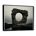 thumbnail image 2 of Designart "Dark Geode Landscape" Stone Geode Floater Framed Canvas Prints, 2 of 5