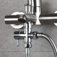 thumbnail image 4 of Válvula desviadora de ducha para baño, válvula desviadora de brazo de ducha de 3 vías de latón para ducha de mano, componentes de ducha universales, 4 of 5
