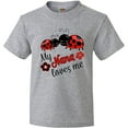 thumbnail image 3 of Inktastic My Nana Loves Me with Cute Ladybugs Youth T-Shirt, 3 of 5