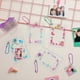 thumbnail image 5 of Lindos portatarjetas fotográficas de Kpop Idol con llaveros, fundas para fotos con dibujos de chicas dulces, de PVC, para autobús, color rosa, 5 of 5