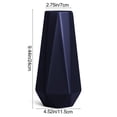 thumbnail image 2 of Matte Plastic Vase,Non Fragile Vase Decorative Art Tabletop Decoration Geometric Craft Flower Vase for Table Shelf Centerpiece Home Decor Fit for Housewarming,Weddings,Birthday,9.5in, 2 of 6