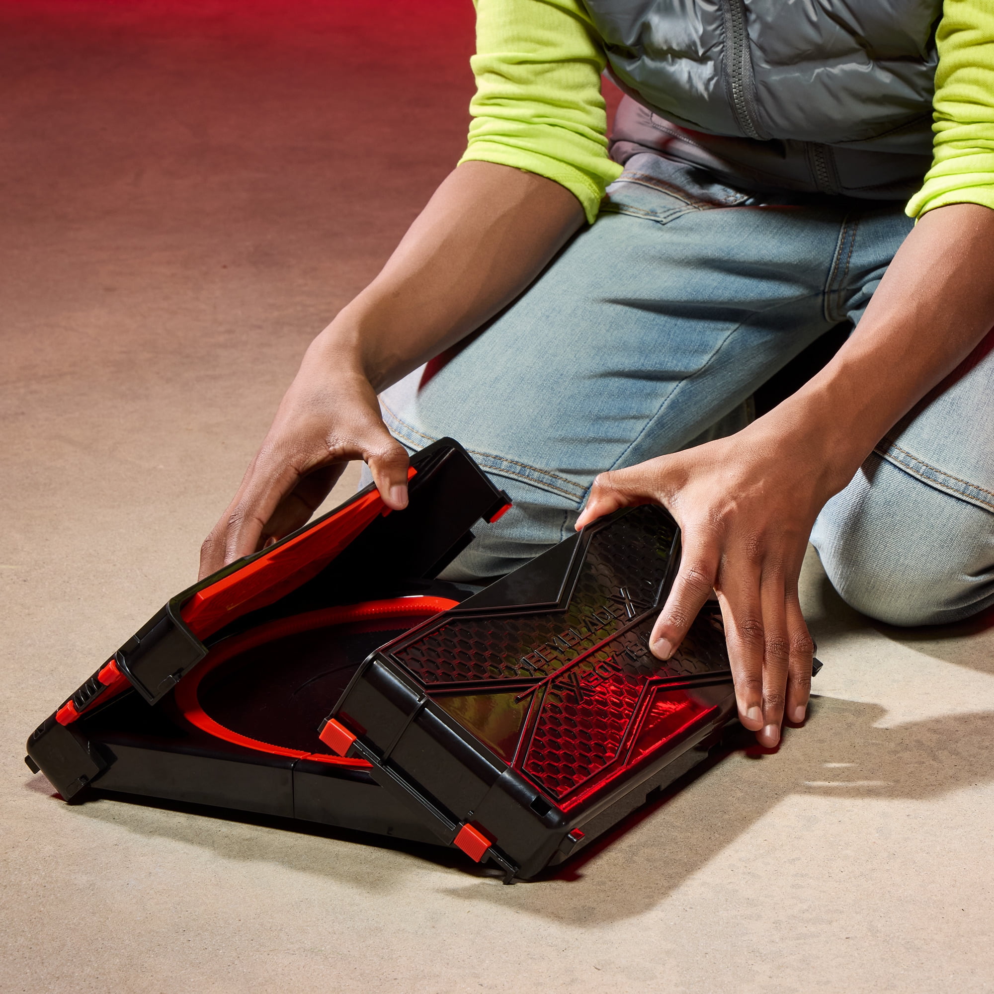 Beyblade X Clash and Carry Portable Multicolor Beystadium Battling Top Arena for Kids 8 and up