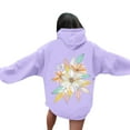 thumbnail image 2 of Wensltd Women's Hoodies Cute Printing Long Sleeve Tops Warm Loose Fall Pullover Sweatshirts, 2 of 5