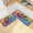 Colorful Dog Paw, variant on Dailycode 2 Pcs Kitchen Rug Set Non Slip Absorbent Soft Floor Mats for Kitchen Bathroom Dinosaurs and Tropical Plant 19.7"x27.6"+19.7"x47.2"