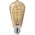 thumbnail image 2 of Bombilla LED Philips Vintage, color ámbar sin parpadeo, 6,5 W, E26, paquete de 1 unidad, 2 of 6