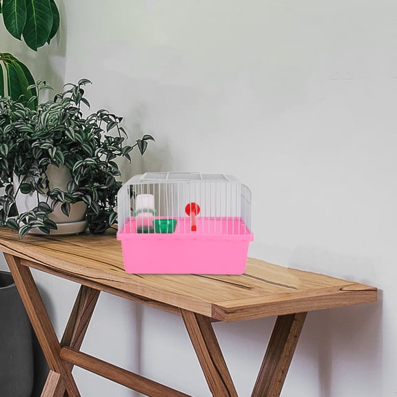 Milisten Small Bird Cage for Travel with Food Box Waterer and Perch Portable Design