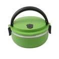 thumbnail image 1 of Flasque Alimentaire Chaude Boîte à Lunch en Acier Inoxydable Contenant Isotherme Isolé sous Vide Rangement de Voyage, Vert, 1 of 5
