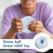 Sensory Squishy Stress Balls, Squeeze Squishy Toys for Anxiety Relief & Focus, Portable Desktop Stress Relief Toys for Home Office and Travel Use, Red