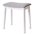 thumbnail image 1 of Cojín de sillín con patas de madera maciza, diseño Vanity Stool, Ibuyke, 1 of 9