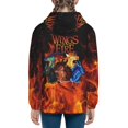 thumbnail image 4 of Dragon Wing Of Fire Youth Hoodie Long Sleeve Pullover Casual Sweatshirt Hooded Boys Girls, 4 of 9