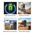 thumbnail image 2 of Caméra embarquée sans fil 2,4 GHz, WiFi, enregistrement en boucle, grand angle 1080p HD, anti-secousses, pour cyclisme, vlogging, moto, 2 of 4