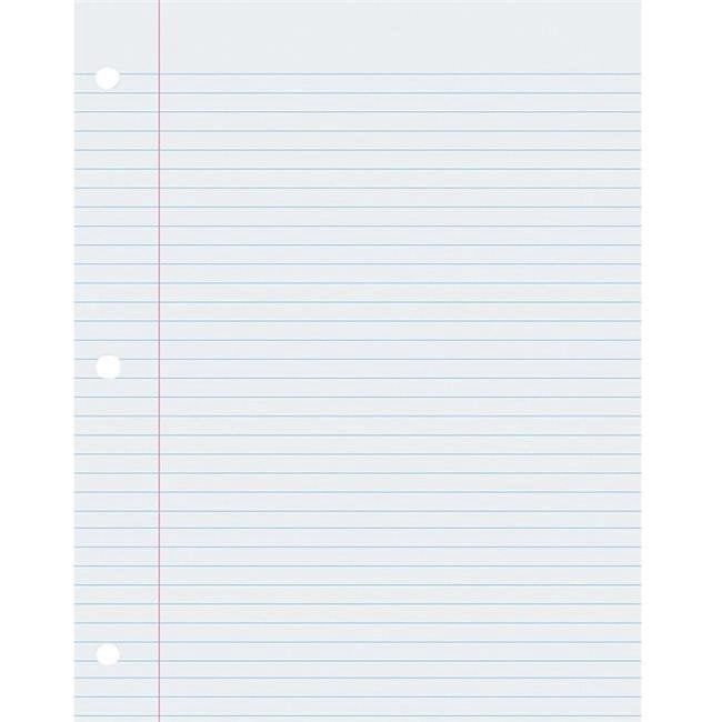 8.5 x 11 in. Composition Paper Ream College Rule - 2 Each