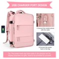 thumbnail image 2 of Backpack Waterproof Large Capacity Men‘s Ladies Laptop Backpack Outdoor Luggage Bag Multifunctional Backpack, 2 of 6