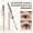 Black, variant on Kokovifyves 2 In 1 Double Ended Mascara, Waterproof Tubing Mascara, Lengthening Curling Volume, Sweatproof 24H Wear Eye Cosmetics