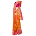 thumbnail image 2 of Chandrakala Women's Gold Art Silk Zari Work Banarasi Saree,Free Size(1417ORA), 2 of 3