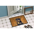thumbnail image 2 of Carolines Treasures SS4880MAT Rottweiler Wipe your Paws Doormat 18x27 27"L x 18"W multicolor, 2 of 4