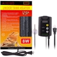 thumbnail image 1 of AIICIOO Under Tank Heater Thermostat - Reptile Heating Pad with Temperature Control Reptile Heat Mat 8 Watt for Combo Set for Hermit Crab Lizard Terrarium, 1 of 6
