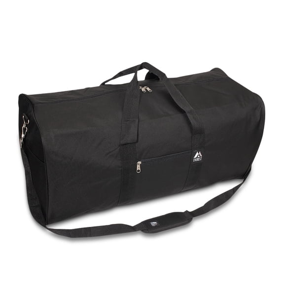 Everest Unisex Basic Gear Duffle Bag, Large Black