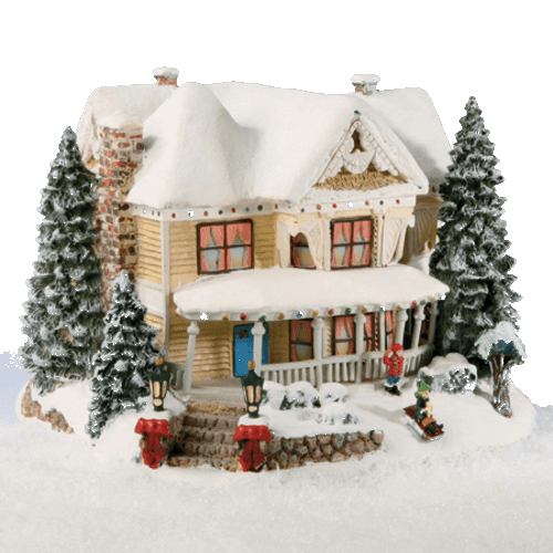 The Bradford Exchange Thomas Kinkade Hawthorne Village Victorian