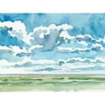 thumbnail image 3 of Caroline, Emma 18x15 Black Modern Framed Museum Art Print Titled - Open Sky Study I, 3 of 5