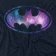 thumbnail image 2 of Batman Galaxy Signal Women's T Shirt, Navy, X-Large, 2 of 6
