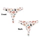 thumbnail image 3 of Fotbe funny cats celebrating Valentine's Day Tanga Sin Costuras para Mujer con Estampado – Panties Invisibles, Transpirables y Cómodos para Uso Diario-4X-Large, 3 of 6