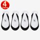 thumbnail image 1 of 4 pares de calcetines náuticos invisibles para mujer, calcetines antideslizantes de silicona de verano para zapatos de tacón alto, calcetines finos de seda helada con media palma, Slippers34-39 Gao Jinjia LED, 1 of 2