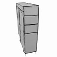 thumbnail image 4 of Rack para Zapatos Rack&Pack 36 Pares gris Organizador Compartimentos, 4 of 4