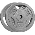 thumbnail image 3 of QinaQin Cast Iron Weight Plates with Triple Grip Handles, 1 Inch Standard, Gray, 3 of 7