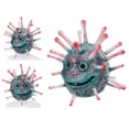 thumbnail image 4 of Máscara de miedo Macarena Cubierta de cabeza de miedo de Halloween, 4 of 8