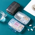 thumbnail image 3 of CNKOO Large Medicine Storage Box Leak Proof Medicine Container for Men Woman Old People Use, 3 of 6