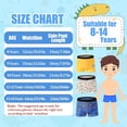 thumbnail image 7 of Boys Boxer Briefs 5 Pack, Kids Youth Underwear for 8-14 Years Teen Big Kids Soft Breathable Boxer Shorts Underpants, 7 of 7
