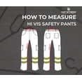 thumbnail image 5 of High Visibility Hi Vis Safety Work Pant/Trouser (W36" x L30", Navy Blue), 5 of 5